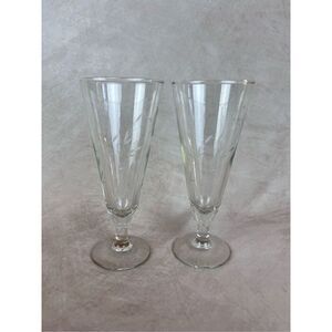 Vintage Princess House Champagne Flutes